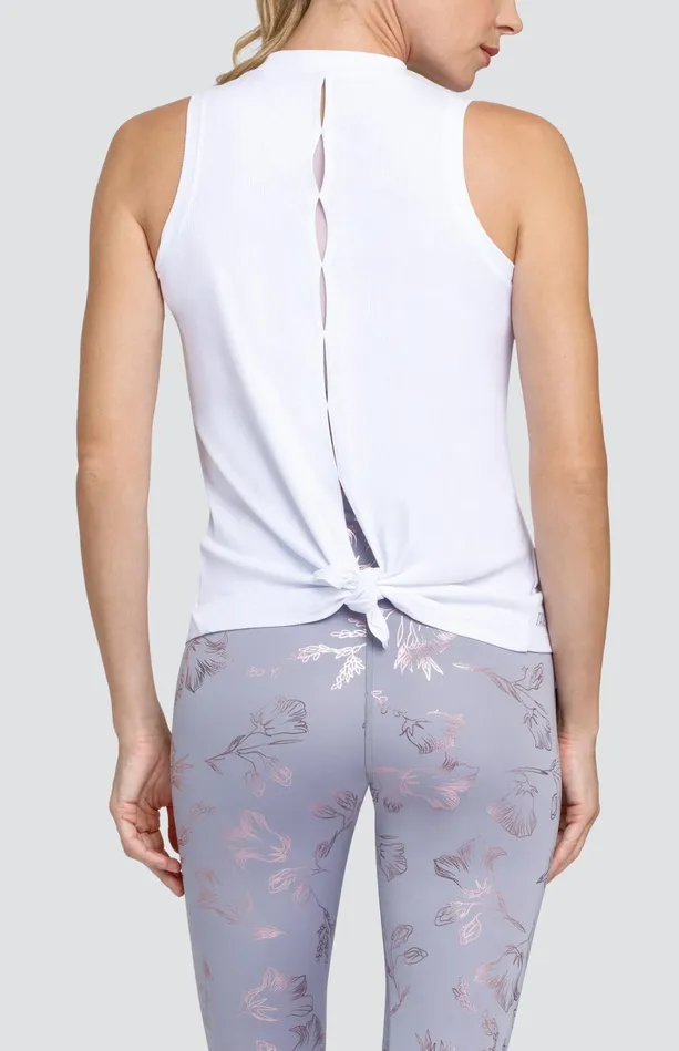 Tail Activewear Norris Tank 8211 Chalk White 8211 FINAL SALE Women Tanks