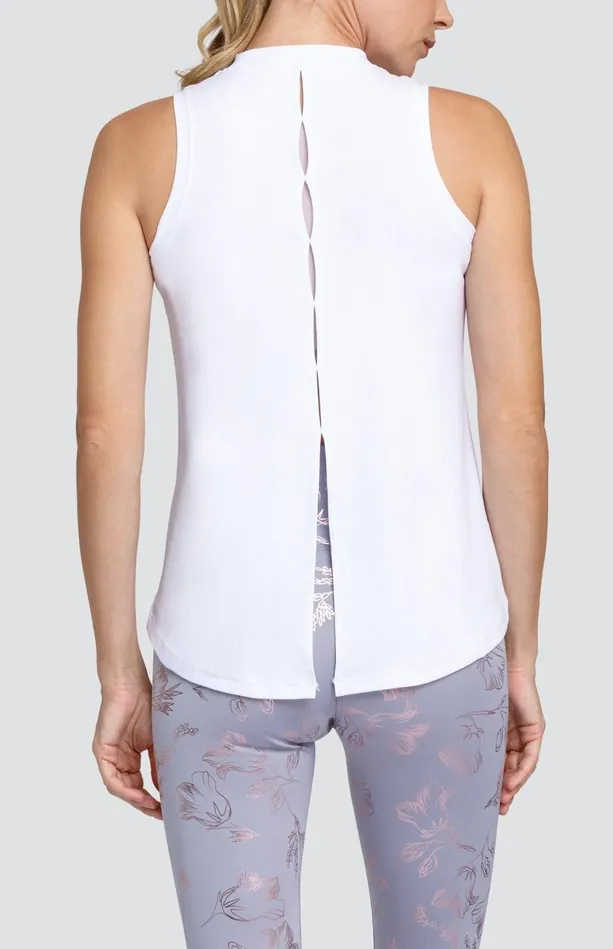 Tail Activewear Norris Tank 8211 Chalk White 8211 FINAL SALE Women Tanks