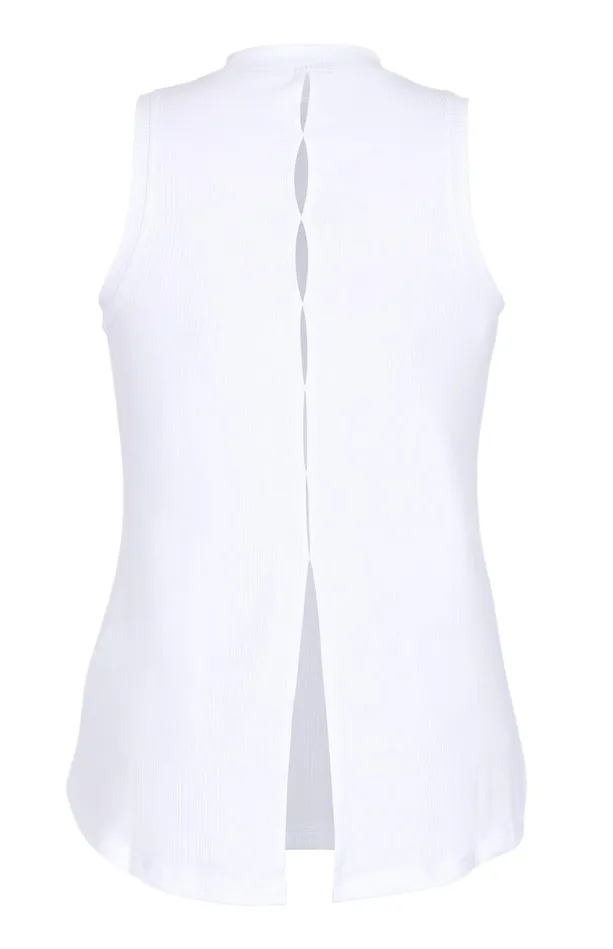Tail Activewear Norris Tank 8211 Chalk White 8211 FINAL SALE Women Tanks