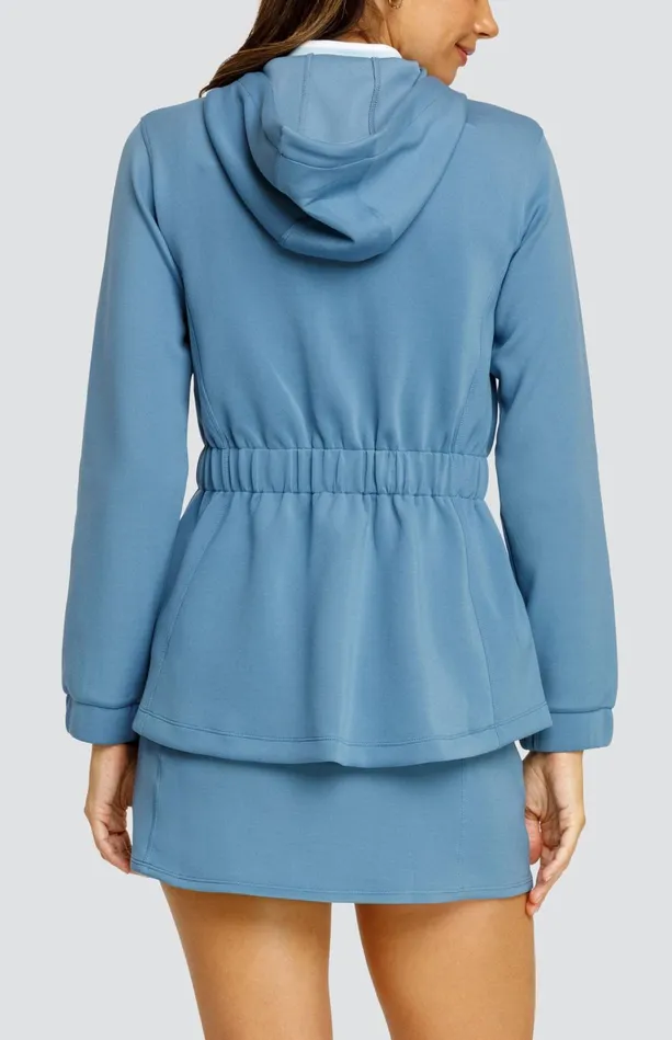 Tail Activewear Robyn Hooded Jacket 8211 Copen Blue Women Jackets And Vests