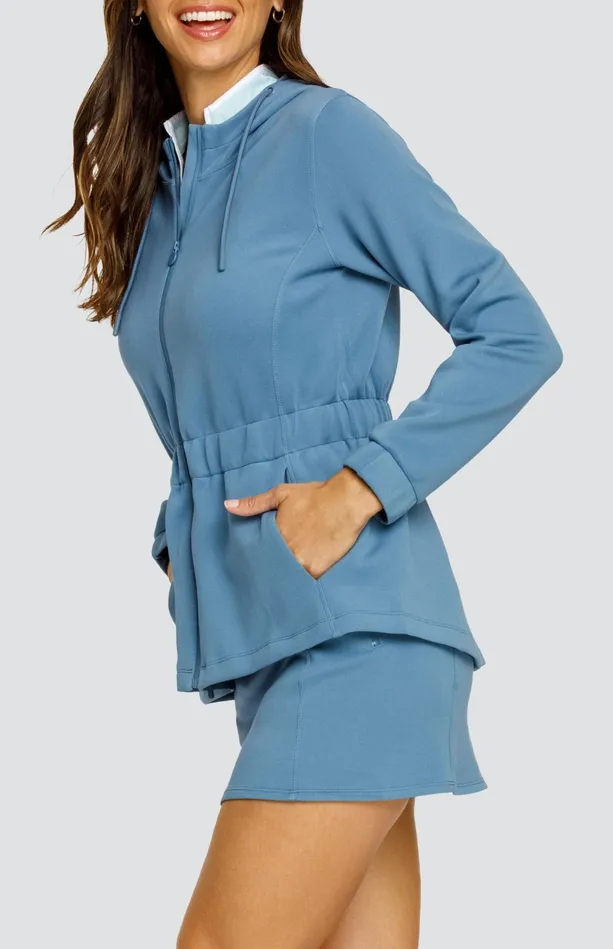 Tail Activewear Robyn Hooded Jacket 8211 Copen Blue Women Jackets And Vests