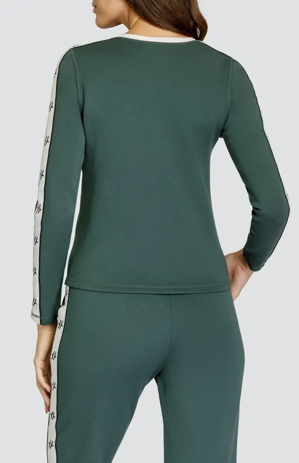 Tail Activewear Sampson Army Green Pullover 8211 FINAL SALE Women Long Sleeve