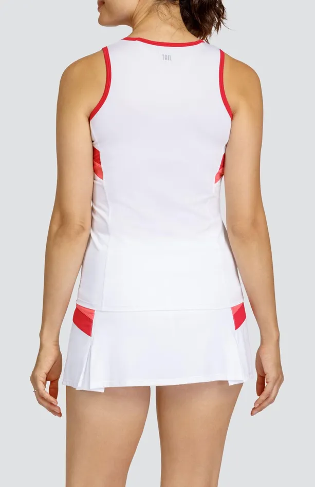 Tail Activewear Star Tank 8211 Raspberry Wine Women Tanks