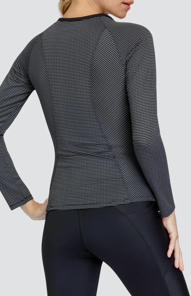 Tail Activewear Winifred Top 8211 Onyx Black 8211 FINAL SALE Women Long Sleeve
