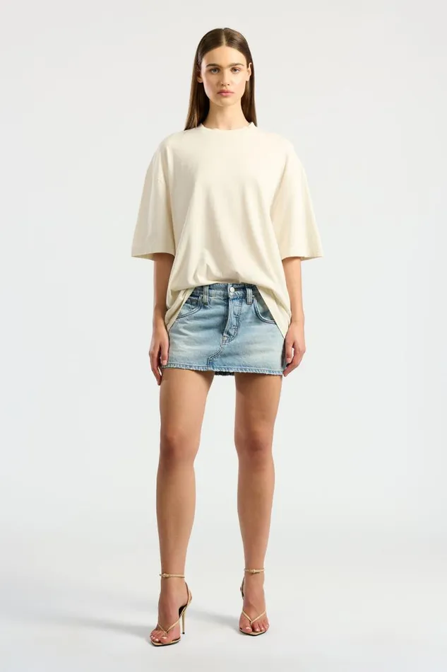 Tees Women COTTON CITIZEN Bowie Tee Vintage Bone Tees Women COTTON CITIZEN Bowie Tee Vintage Bone