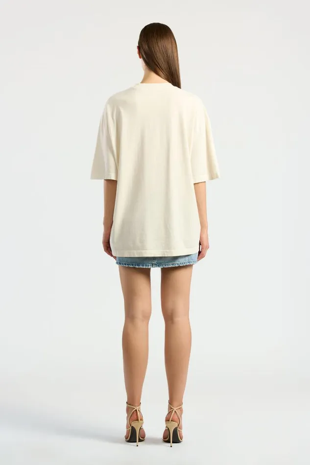 Tees Women COTTON CITIZEN Bowie Tee Vintage Bone Tees Women COTTON CITIZEN Bowie Tee Vintage Bone