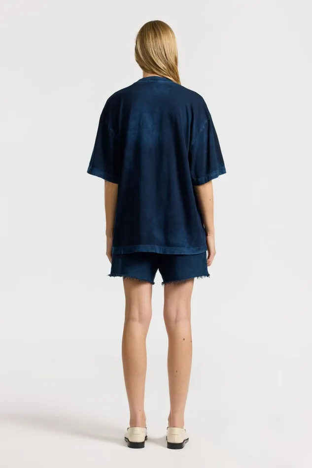 Tees Women COTTON CITIZEN Bowie Tee Vintage Navy Tees Women COTTON CITIZEN Bowie Tee Vintage Navy
