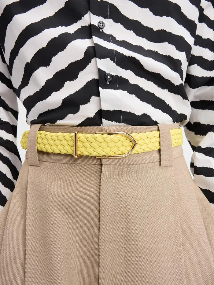 The Bambino Belt Yellow WomenMen JACQUEMUS Belts The Bambino Belt Yellow WomenMen JACQUEMUS Belts