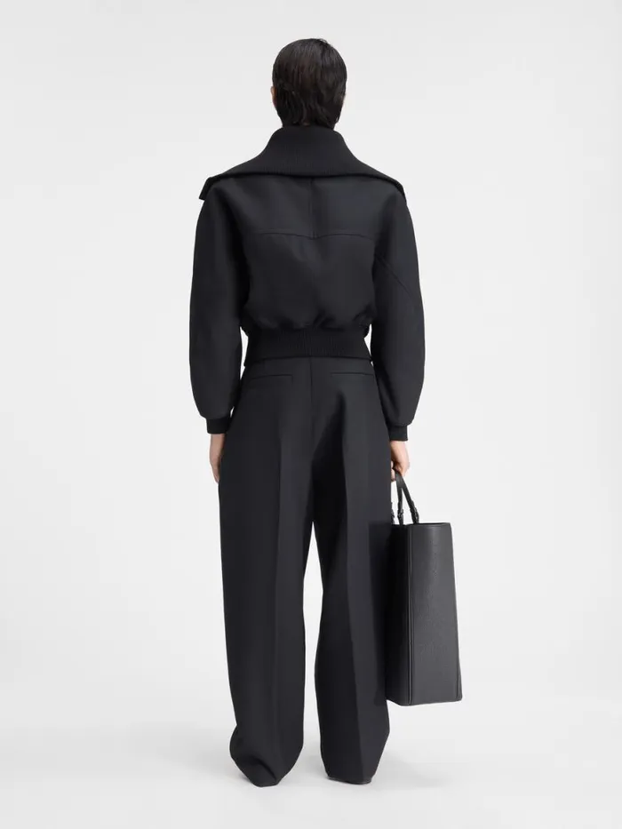 The Bordo Bomber Jacket Black Men JACQUEMUS Coats and Jackets The Bordo Bomber Jacket Black Men JACQUEMUS Coats and Jackets