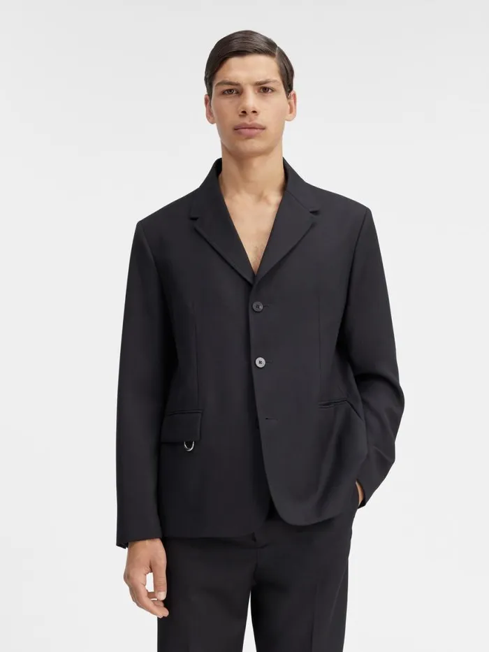 The Cabri Jacket Black Men JACQUEMUS Coats and Jackets The Cabri Jacket Black Men JACQUEMUS Coats and Jackets