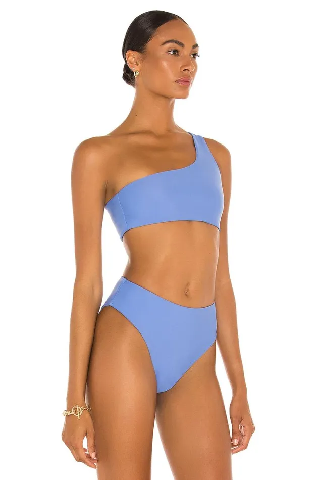 The Camille Top Baja Blue Women Lovers and Friends Swimwear