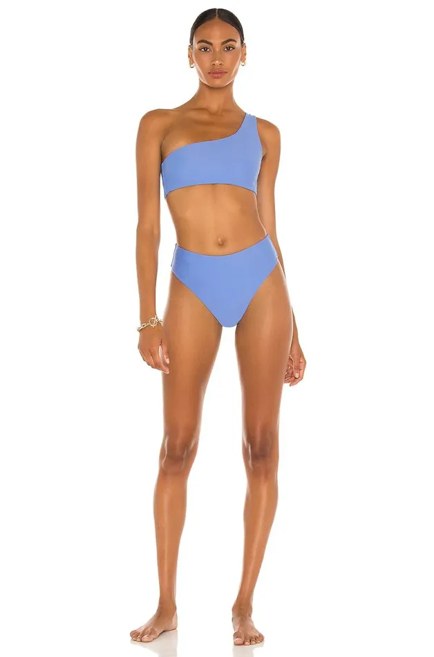 The Camille Top Baja Blue Women Lovers and Friends Swimwear