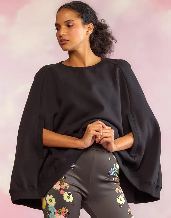 The Capelet 8211 BlackS Women Cynthia Rowley Tops