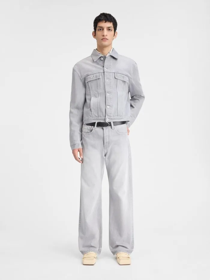 The Denim DeNmes Jacket Grey Offwhite Men JACQUEMUS Denim