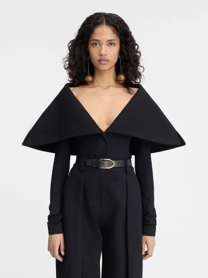 The Giacca Jacket Black Women JACQUEMUS Coats and Jackets The Giacca Jacket Black Women JACQUEMUS Coats and Jackets