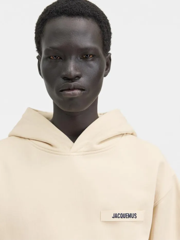 The Gros Grain Hoodie Beige WomenMen JACQUEMUS Sweatshirts and Joggings The Gros Grain Hoodie Beige WomenMen JACQUEMUS Sweatshirts and Joggings