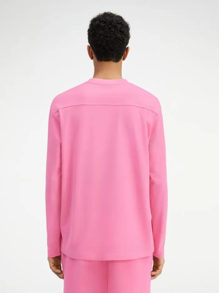 The Longsleeve Tshirt Pink WomenMen JACQUEMUS Tshirts The Longsleeve Tshirt Pink WomenMen JACQUEMUS Tshirts