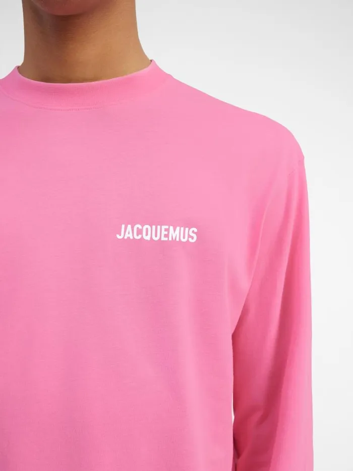 The Longsleeve Tshirt Pink WomenMen JACQUEMUS Tshirts The Longsleeve Tshirt Pink WomenMen JACQUEMUS Tshirts