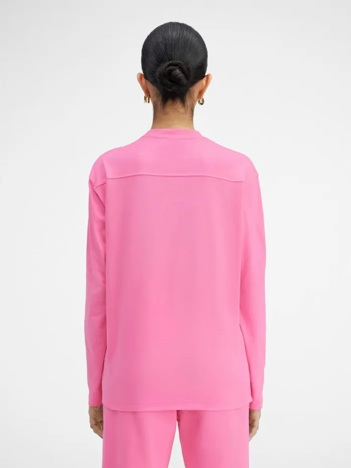 The Longsleeve Tshirt Pink WomenMen JACQUEMUS Tshirts The Longsleeve Tshirt Pink WomenMen JACQUEMUS Tshirts