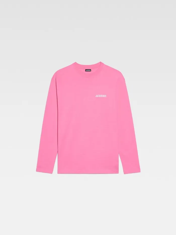 The Longsleeve Tshirt Pink WomenMen JACQUEMUS Tshirts The Longsleeve Tshirt Pink WomenMen JACQUEMUS Tshirts