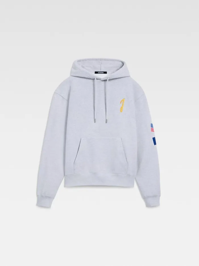 The New York Hoodie New York Adresse Grey WomenMen JACQUEMUS Sweatshirts and Joggings The New York Hoodie New York Adresse Grey WomenMen JACQUEMUS Sweatshirts and Joggings