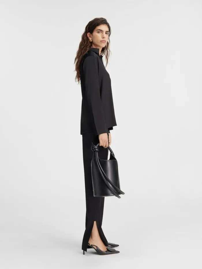 The Notte Shirt Black Women JACQUEMUS Tops and Shirts The Notte Shirt Black Women JACQUEMUS Tops and Shirts