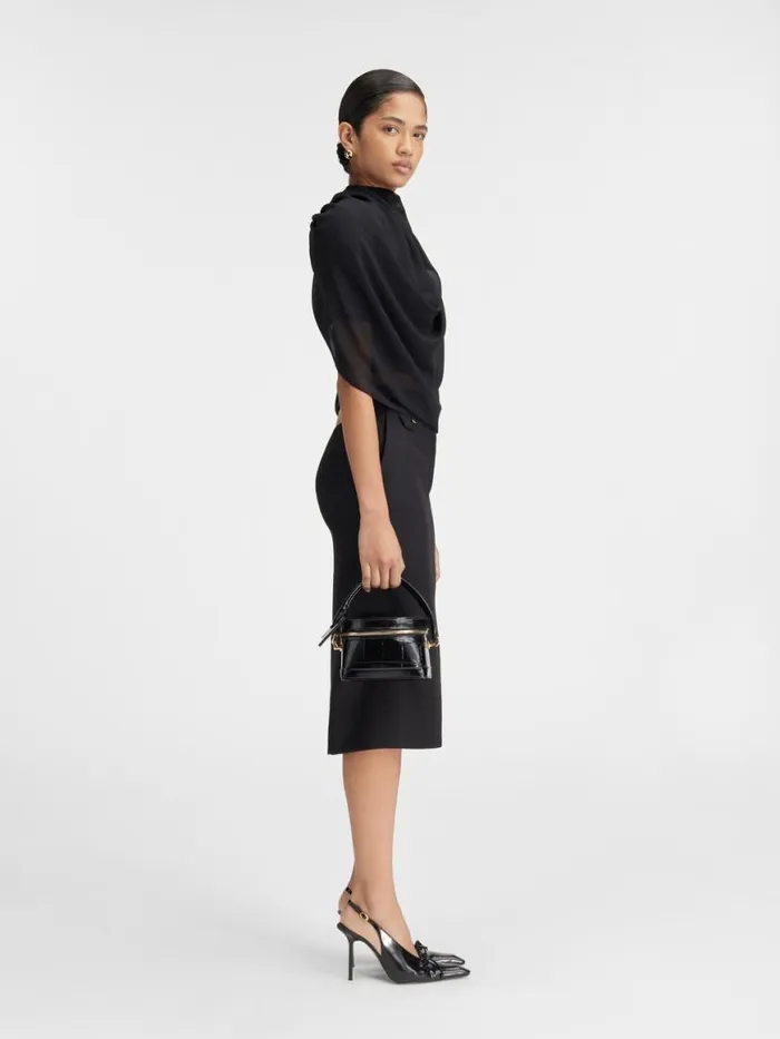The Pablo Top Black Women JACQUEMUS Tops and Shirts The Pablo Top Black Women JACQUEMUS Tops and Shirts