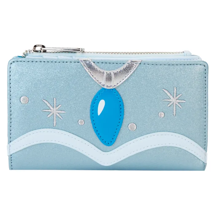 The Princess And The Frog Tiana Blue Gown Glitter Cosplay Flap Wallet Unisex Loungefly Bags and Wallets The Princess And The Frog Tiana Blue Gown Glitter Cosplay Flap Wallet Unisex Loungefly Bags and Wallets