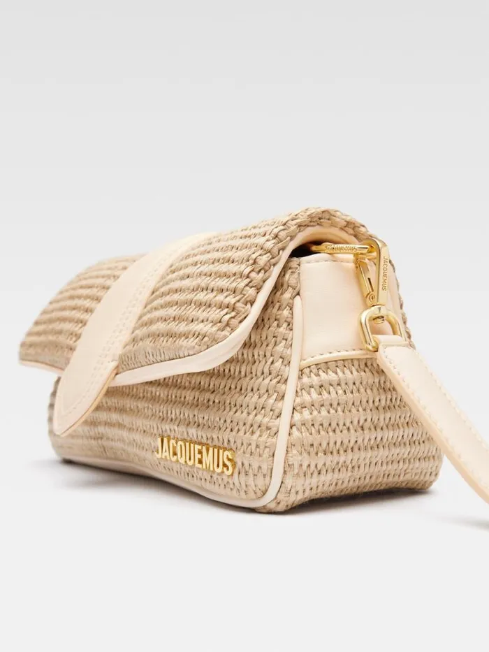 The Small Bambimou Natural Ivory Women JACQUEMUS Crossbody and Handbags The Small Bambimou Natural Ivory Women JACQUEMUS Crossbody and Handbags
