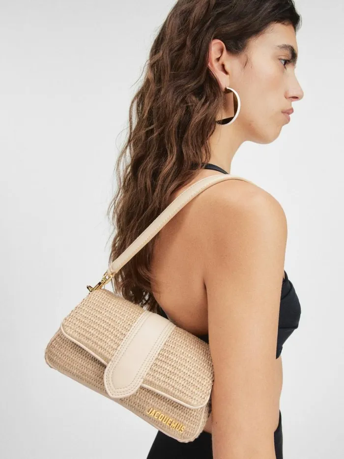 The Small Bambimou Natural Ivory Women JACQUEMUS Crossbody and Handbags The Small Bambimou Natural Ivory Women JACQUEMUS Crossbody and Handbags