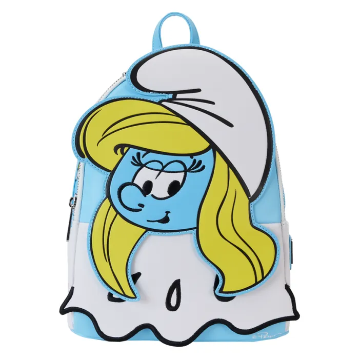 The Smurfs Smurfette Cosplay Mini Backpack Unisex Loungefly Backpacks