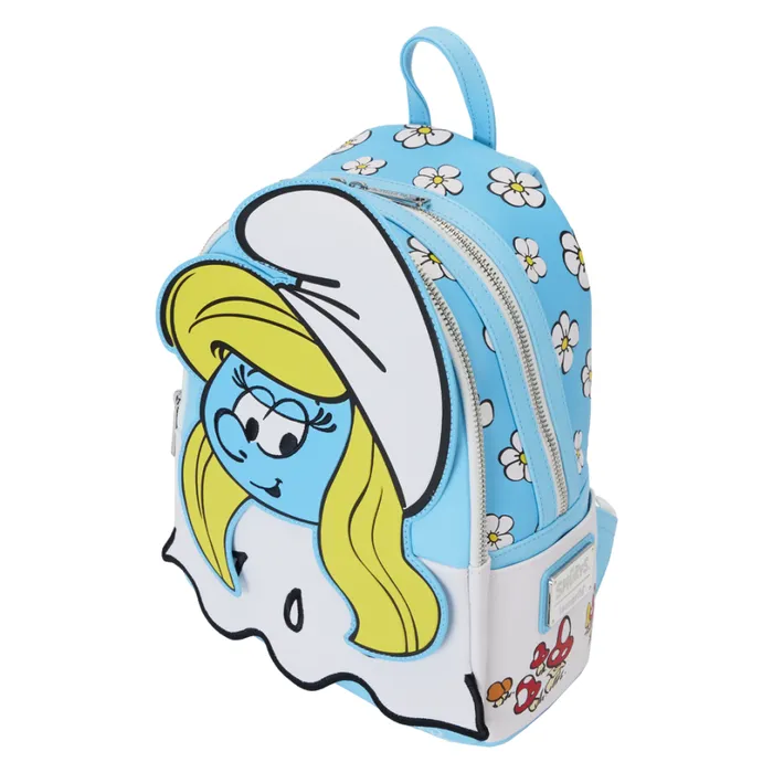The Smurfs Smurfette Cosplay Mini Backpack Unisex Loungefly Backpacks The Smurfs Smurfette Cosplay Mini Backpack Unisex Loungefly Backpacks