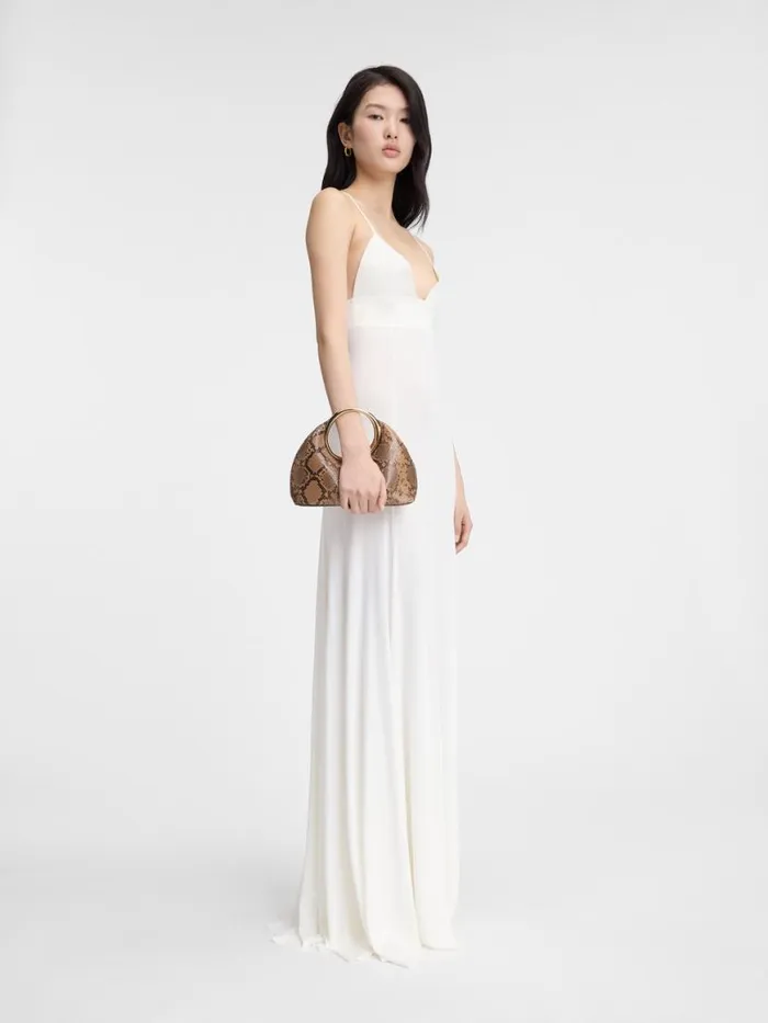 The Spallina Dress White Women JACQUEMUS Dresses and Skirts The Spallina Dress White Women JACQUEMUS Dresses and Skirts