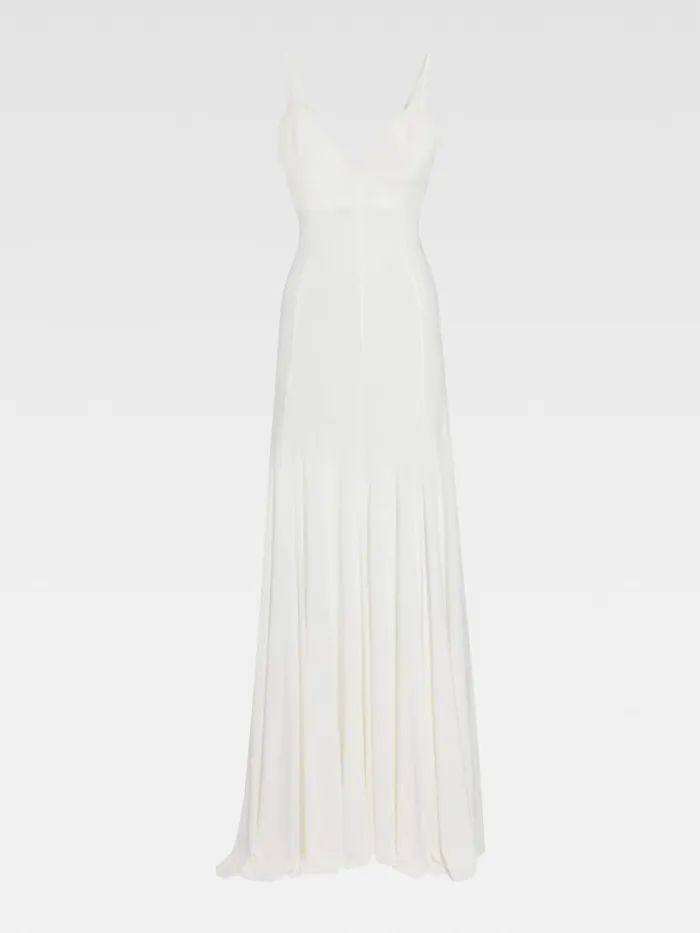 The Spallina Dress White Women JACQUEMUS Dresses and Skirts The Spallina Dress White Women JACQUEMUS Dresses and Skirts