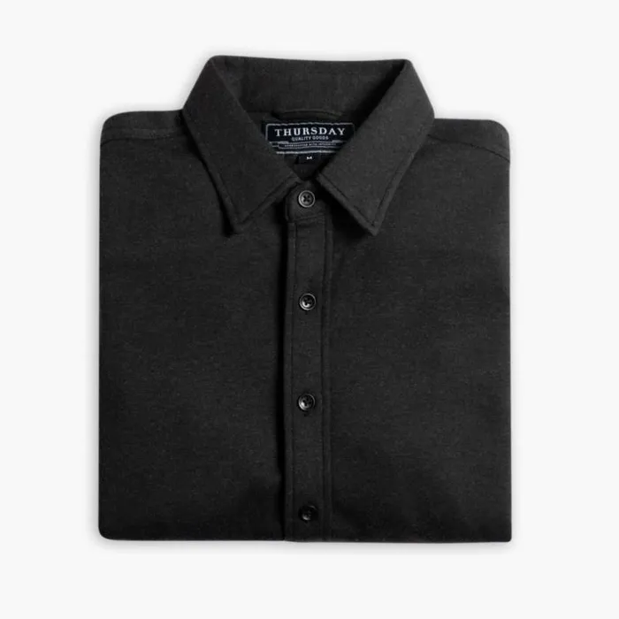 Thursday Boots Flannels Everyday ButtonDown Shirt Black 8211 Men Thursday Boots Flannels Everyday ButtonDown Shirt Black 8211 Men