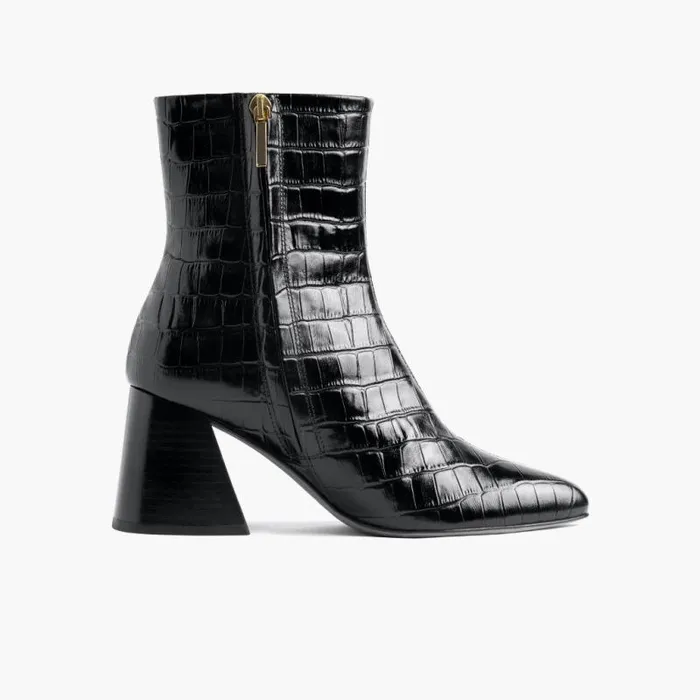Thursday Boots High Heel Heartbreaker Black Croco 8211 Women Thursday Boots High Heel Heartbreaker Black Croco 8211 Women
