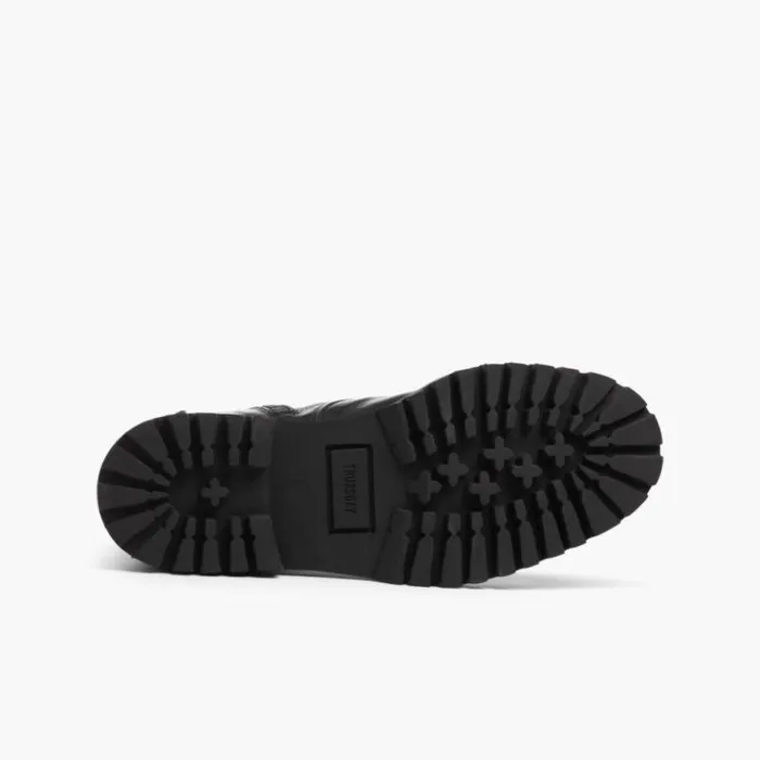 Thursday Boots LaceUp Combat Black 8211 Women Thursday Boots LaceUp Combat Black 8211 Women