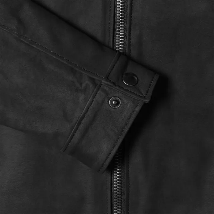 Thursday Boots Leather Racer Jacket Black Matte 8211 Men Thursday Boots Leather Racer Jacket Black Matte 8211 Men