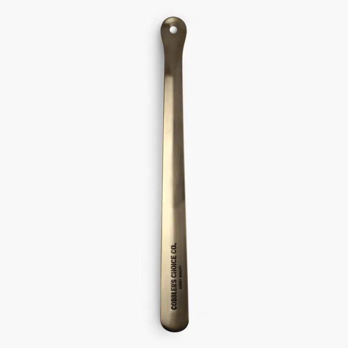 Thursday Boots Shoe Care and Laces Cobbler039s Choice 16034 Metal Shoe Horn Brushed Brass 8211 MenWomen Thursday Boots Shoe Care and Laces Cobbler039s Choice 16034 Metal Shoe Horn Brushed Brass 8211 MenWomen