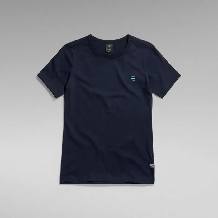 Tops and Tshirts Women GStar RAW Chest Logo Optic Slim Top Salute