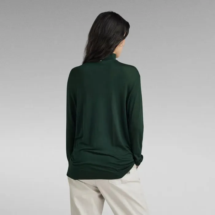 Tops and Tshirts Women GStar RAW Essential Mock Loose Top Laub