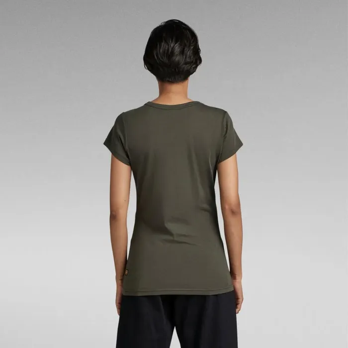 Tops and Tshirts Women GStar RAW Eyben Slim VNeck Top Asfalt