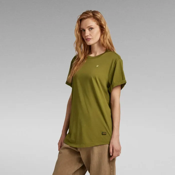 Tops and Tshirts Women GStar RAW Lash Fem Loose Top Avocado