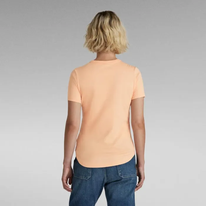 Tops and Tshirts Women GStar RAW RAW Slim TShirt Peach Nougat