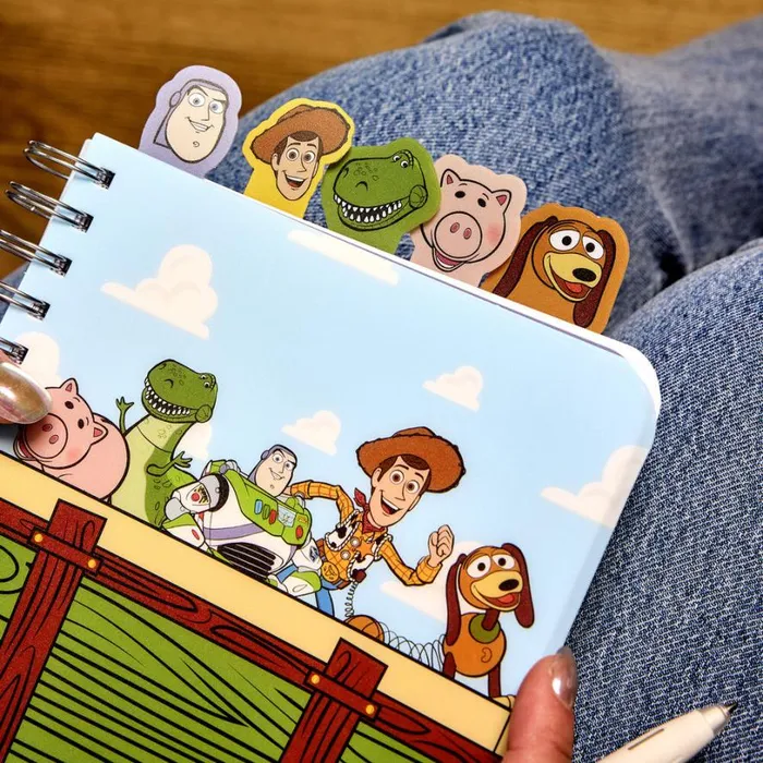 Toy Story Movie Collab Toy Box Stationery Spiral Tab Journal Unisex Loungefly Small Accessories Toy Story Movie Collab Toy Box Stationery Spiral Tab Journal Unisex Loungefly Small Accessories
