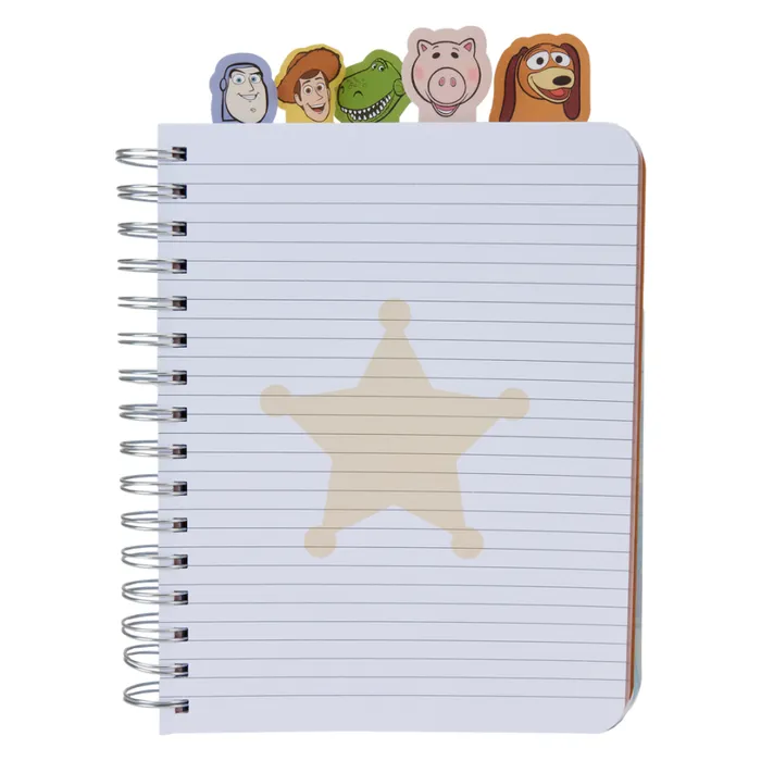 Toy Story Movie Collab Toy Box Stationery Spiral Tab Journal Unisex Loungefly Small Accessories Toy Story Movie Collab Toy Box Stationery Spiral Tab Journal Unisex Loungefly Small Accessories