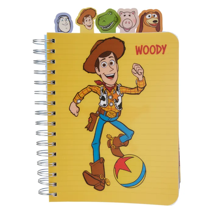 Toy Story Movie Collab Toy Box Stationery Spiral Tab Journal Unisex Loungefly Small Accessories Toy Story Movie Collab Toy Box Stationery Spiral Tab Journal Unisex Loungefly Small Accessories