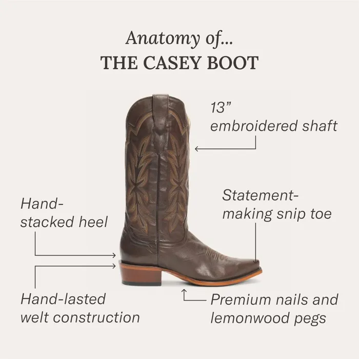 Western Women Stetson Casey Boots Brown