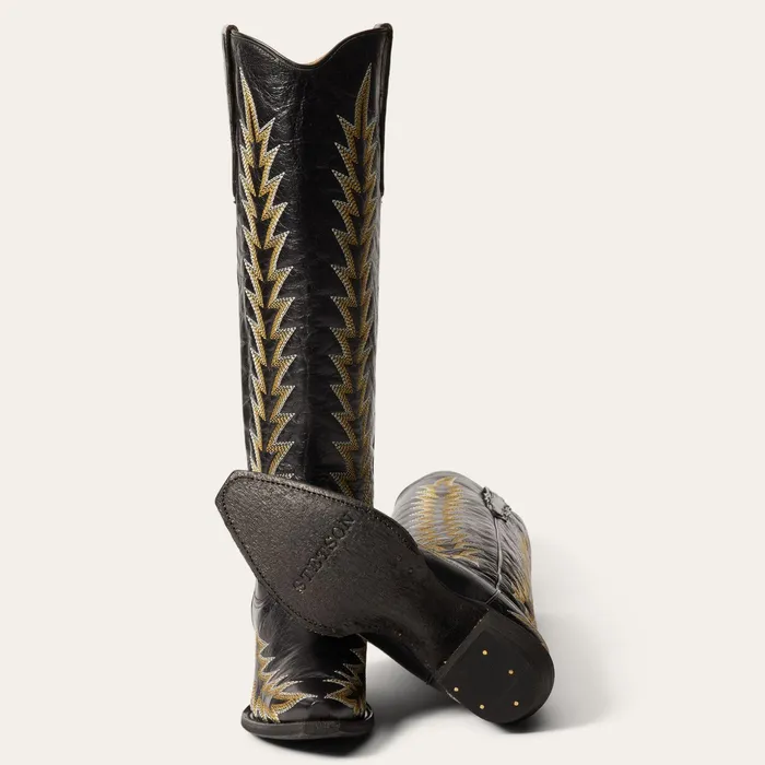 Western Women Stetson Sarah Boots Black
