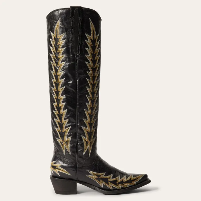 Western Women Stetson Sarah Boots Black
